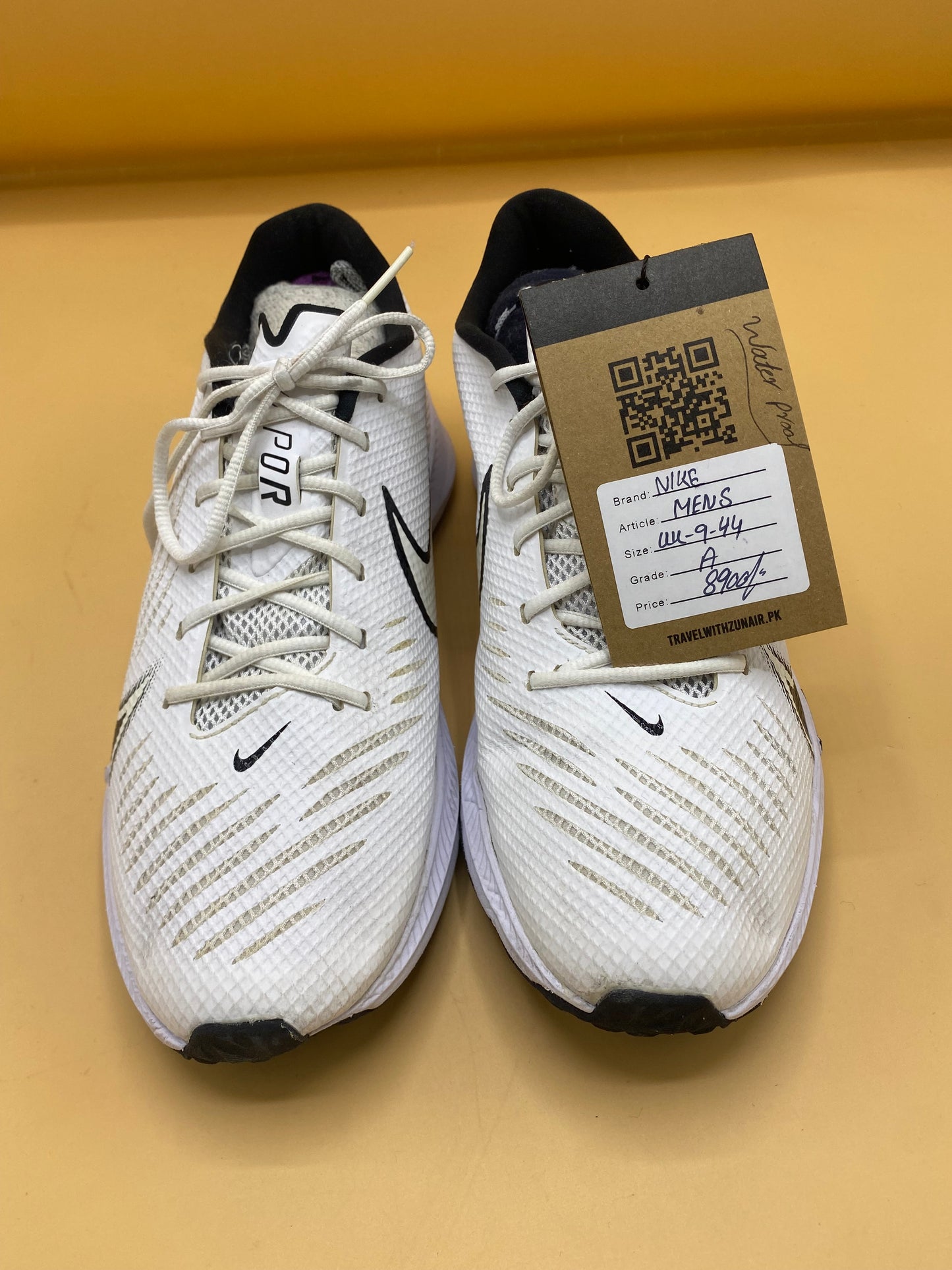 Nike Vapor Edge TF White Black