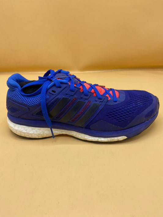 Adidas Men's Supernova Glide 8 Running Shoes, Blue,