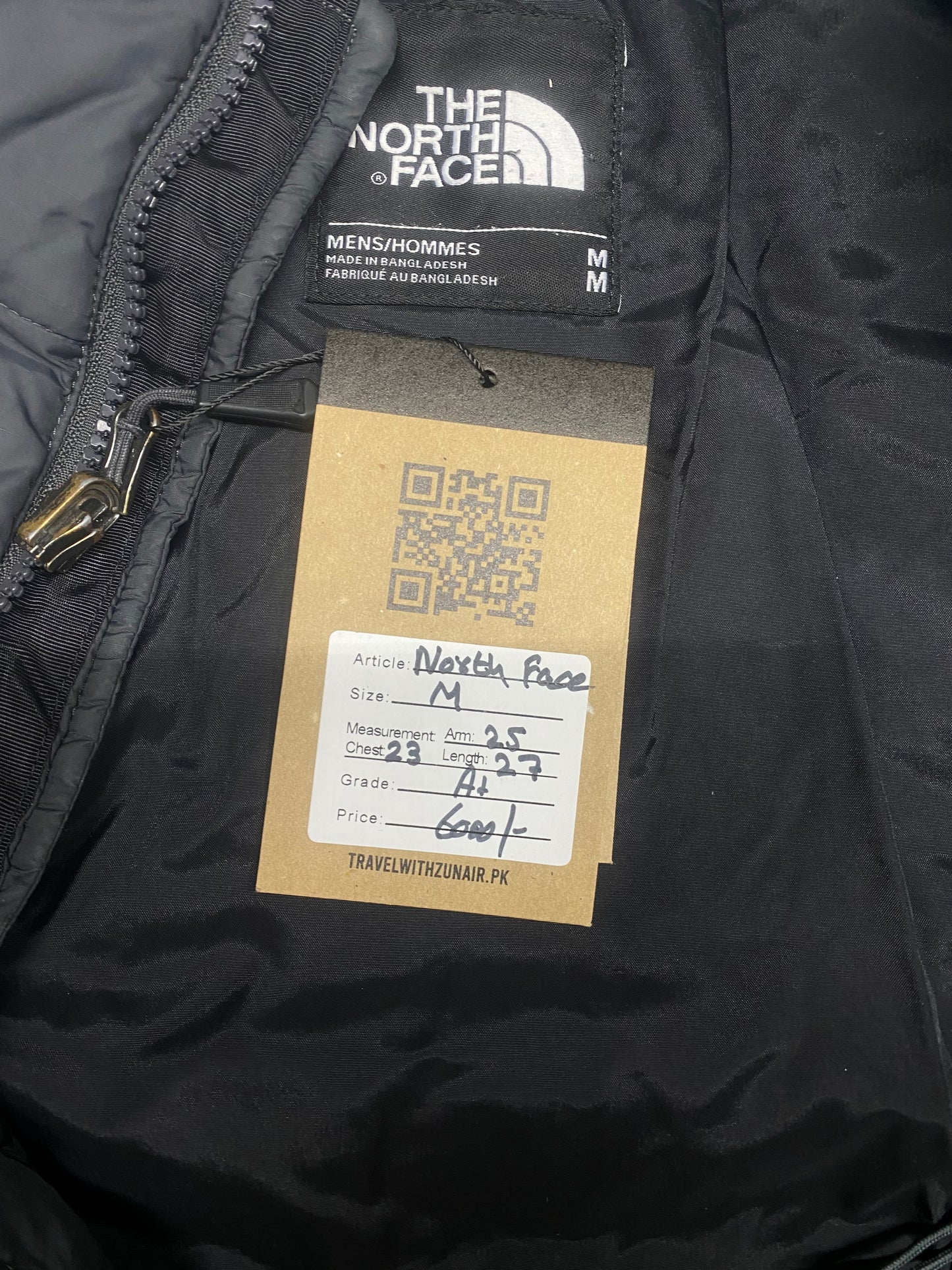 The North Face M 700 Zip Vintage Down Jacket