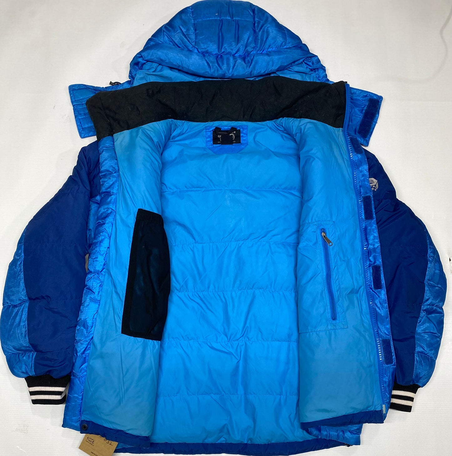 Mountain Hardwear Down Puffer Parka Jacket Blue