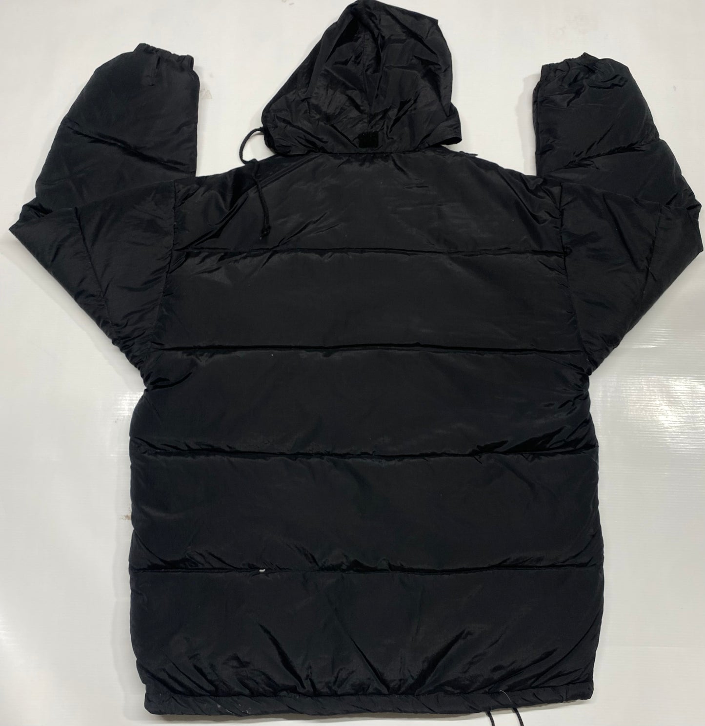 Scott Black Hooded Puffer Coat