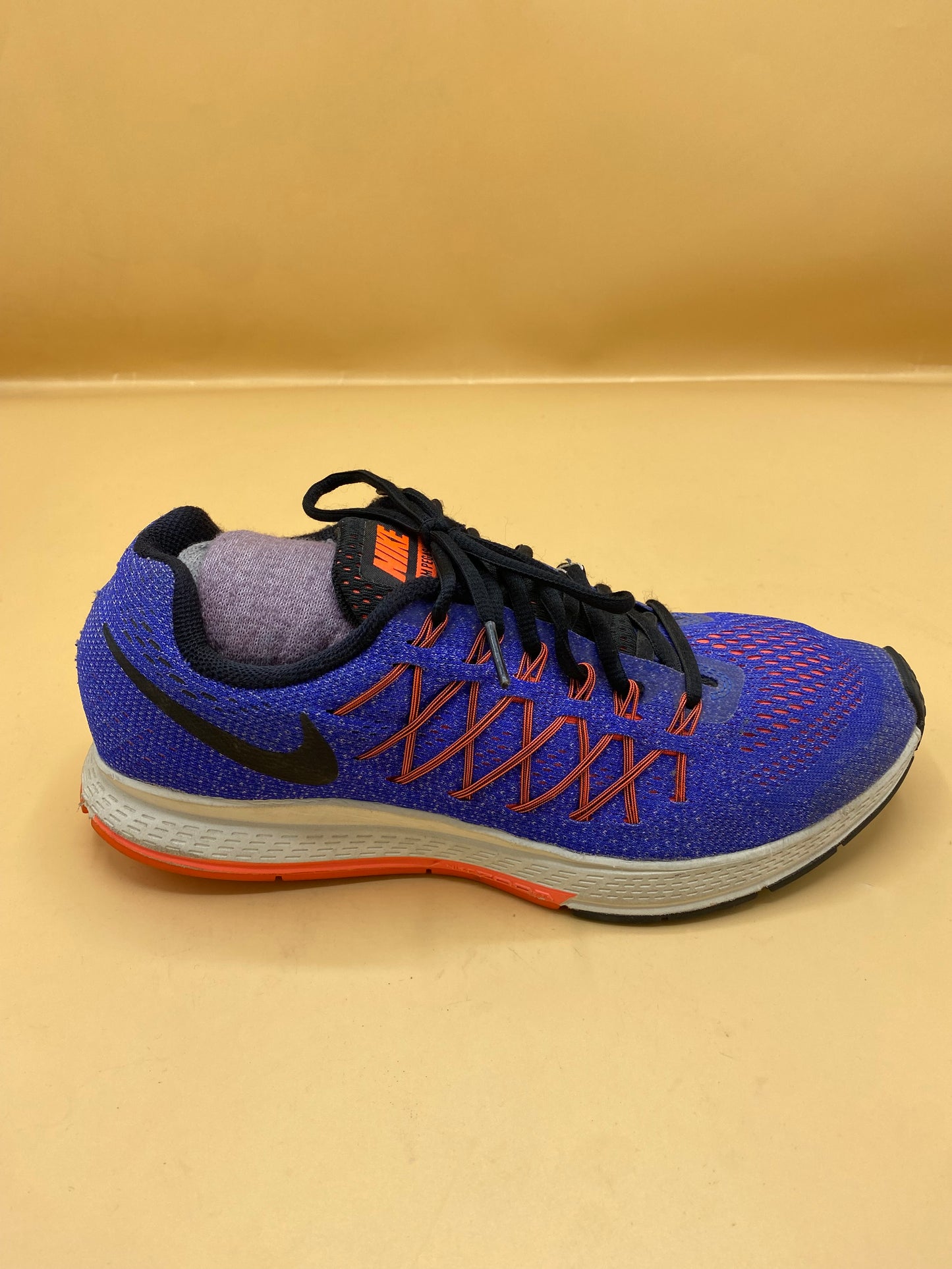 Nike Air Zoom Pegasus Blue Orange Running Shoes