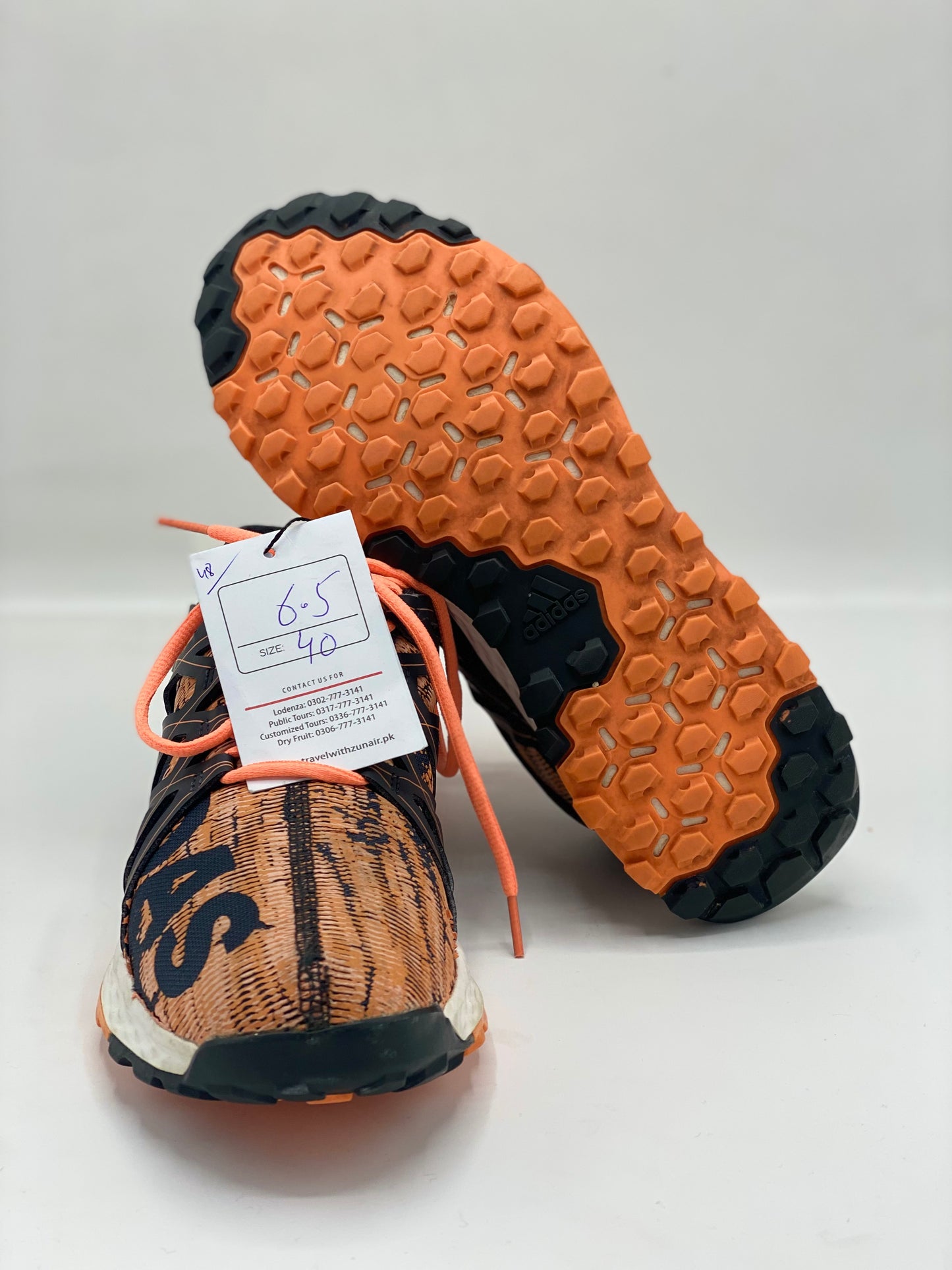 adidas Vigor Bounce Trail Runner Orange