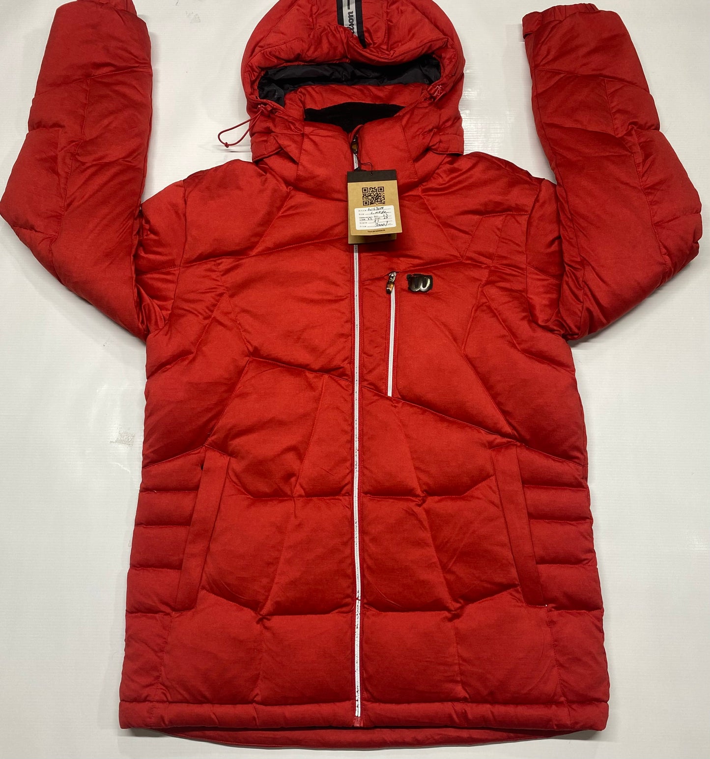 Wilson Red Men Puffer Jacket