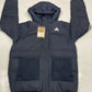 Adidas Men 3-Stripe Puffer Down Coat Padded Navy