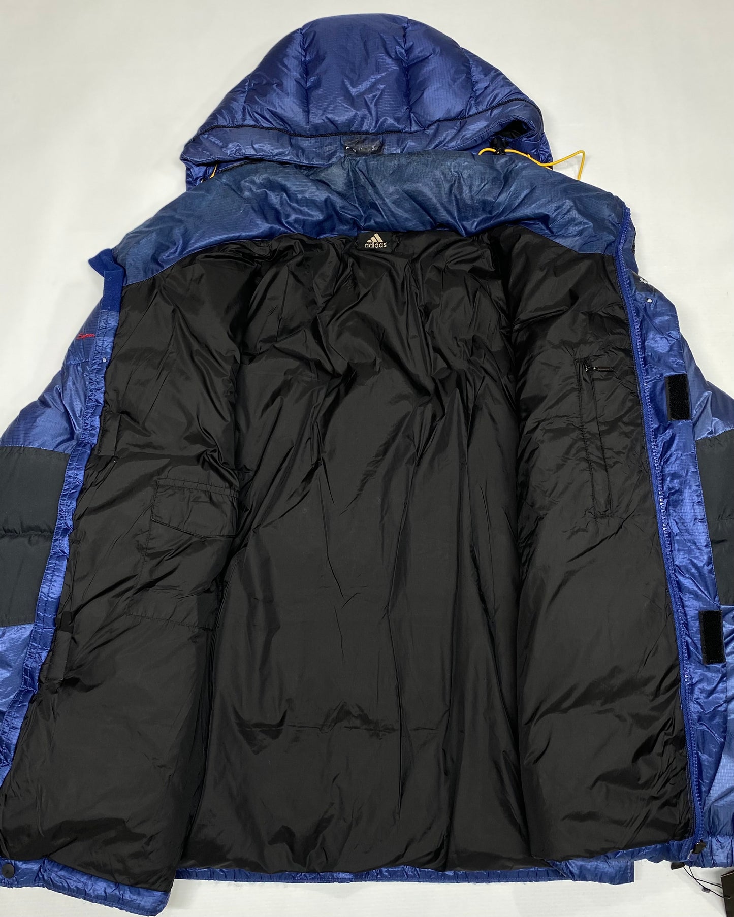 Adidas Blue & Black Men Puffer Jacket