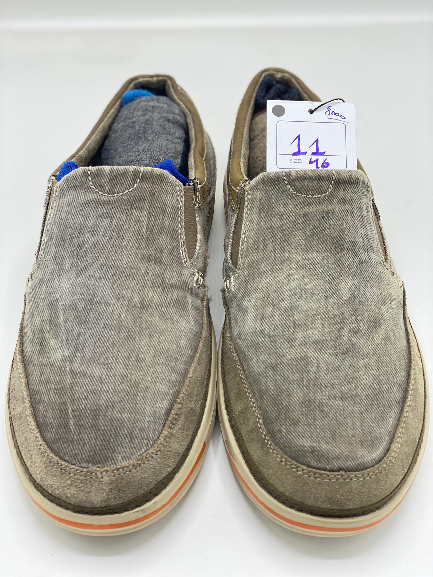 New Skechers 64355/GRY MensCasual Shoes Gray Memory Foam