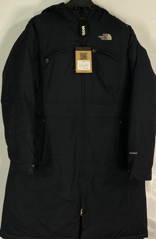 THE NORTH FACE Womens PARKA Black GOOSE DOWN Hyvent Coat