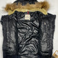 MONCLER  Fur Hoodie Puffer Jacket