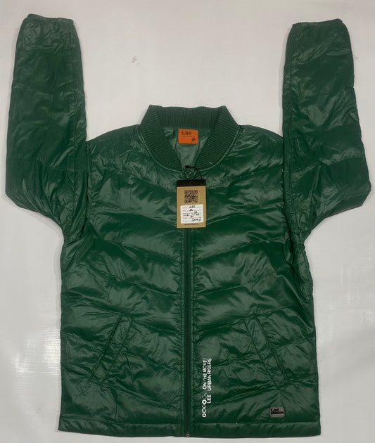 LEE Green Men Puffer Jacket