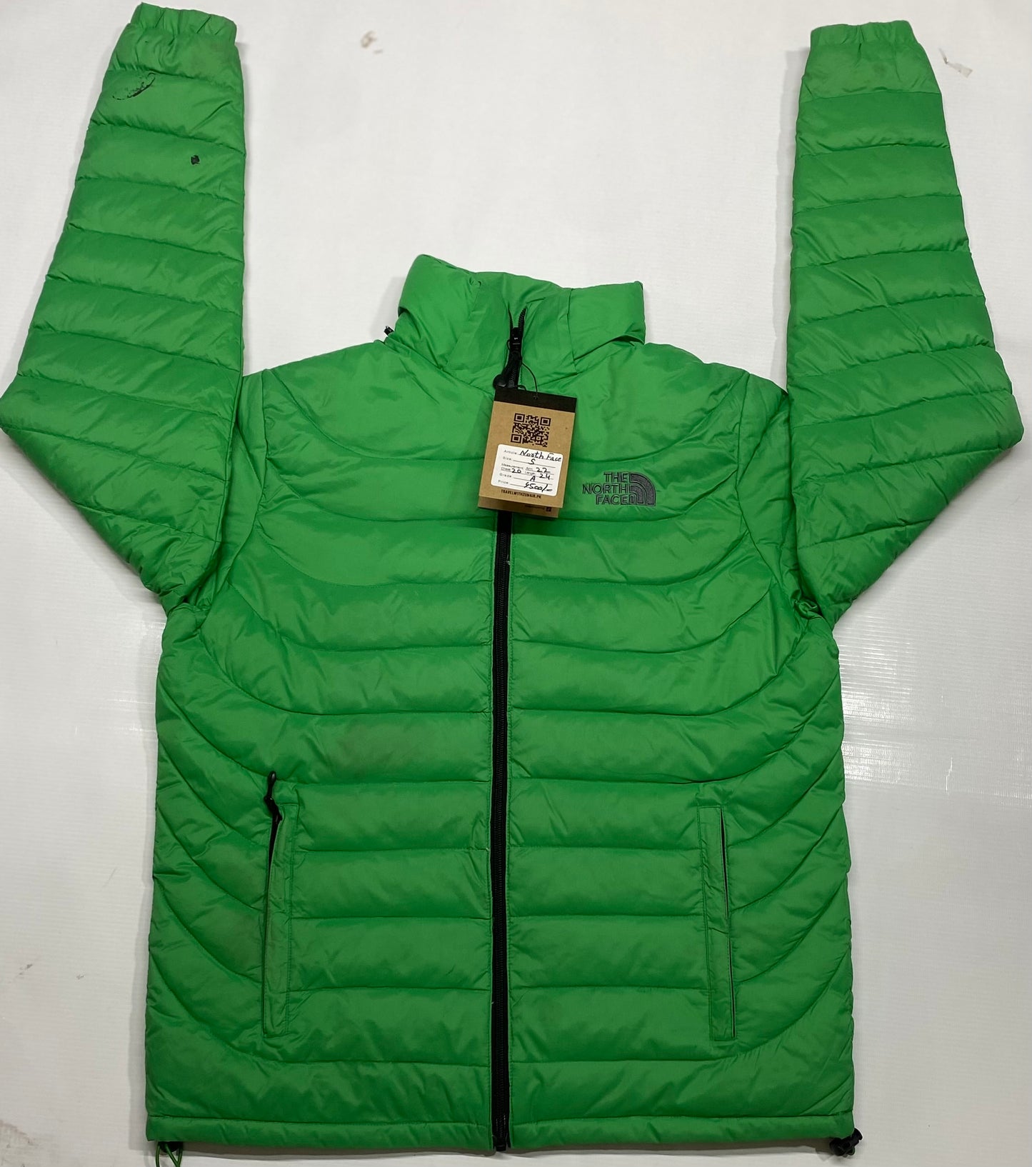 The North Fac Down Jacket Green Women