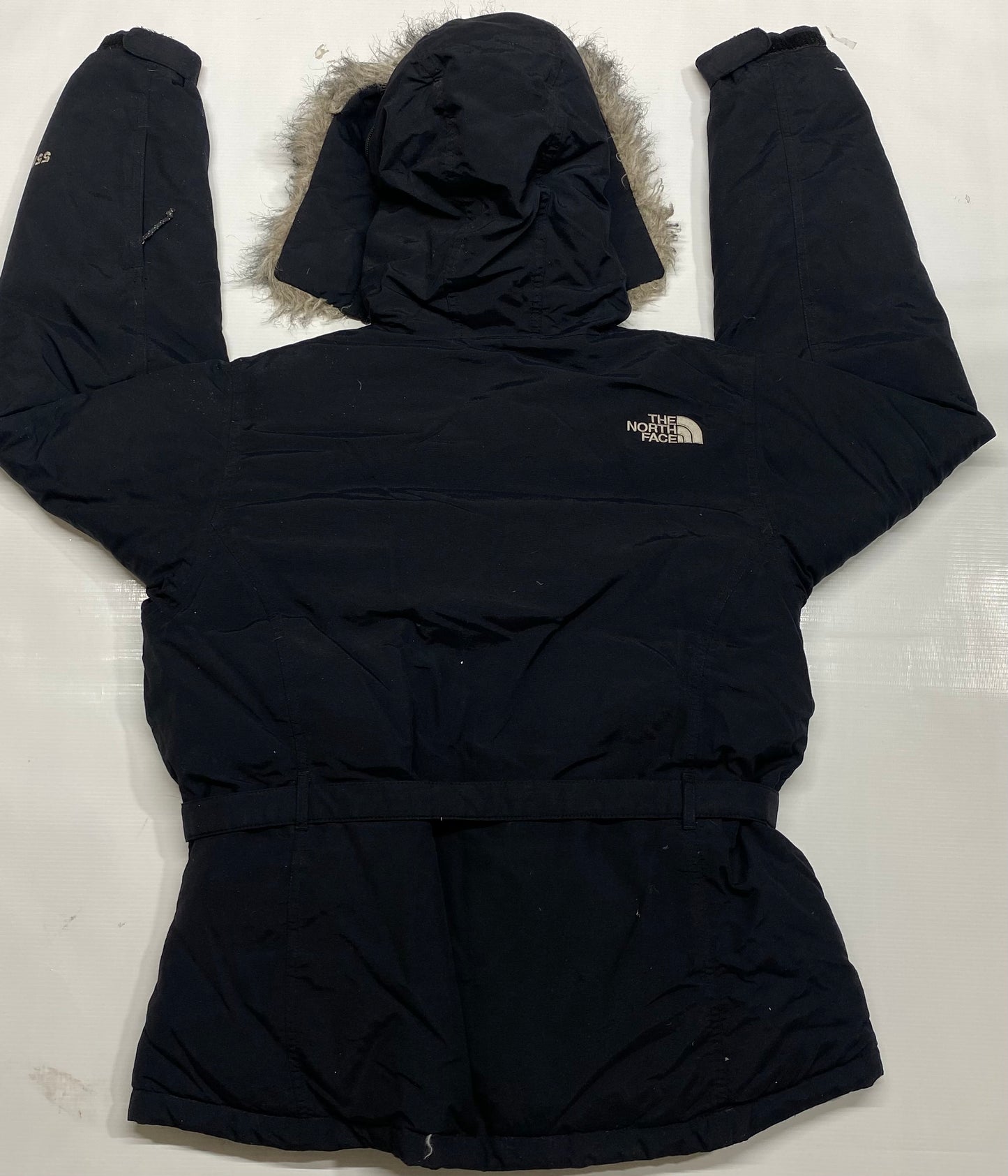 The North Face Jacket Womens Black Goose Down Faux