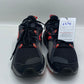 Kalenji run cushion running shoes - black/coral