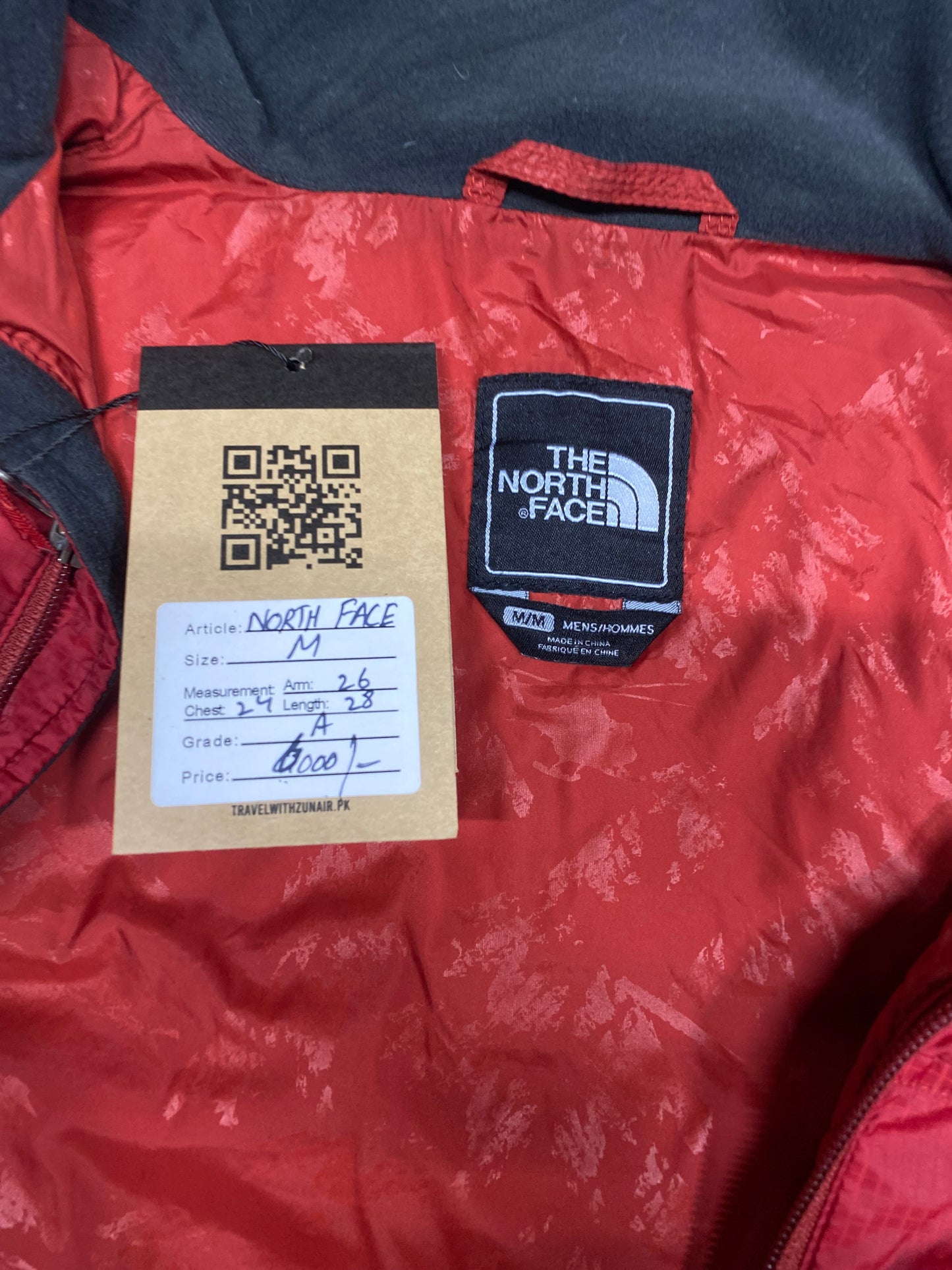 The North Face vintage jacket red Unisex Rain