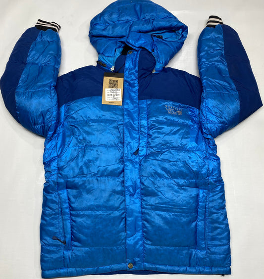 Mountain Hardwear Down Puffer Parka Jacket Blue