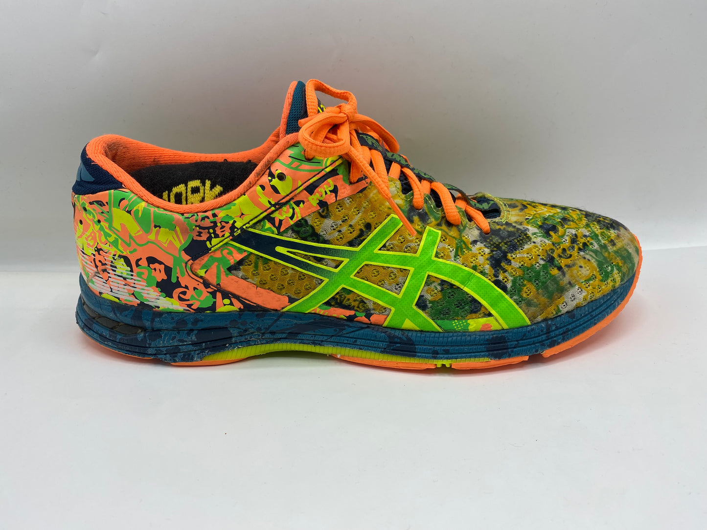 ASICS Mens Gel Noosa Tri  Yellow/Green/Ocean)