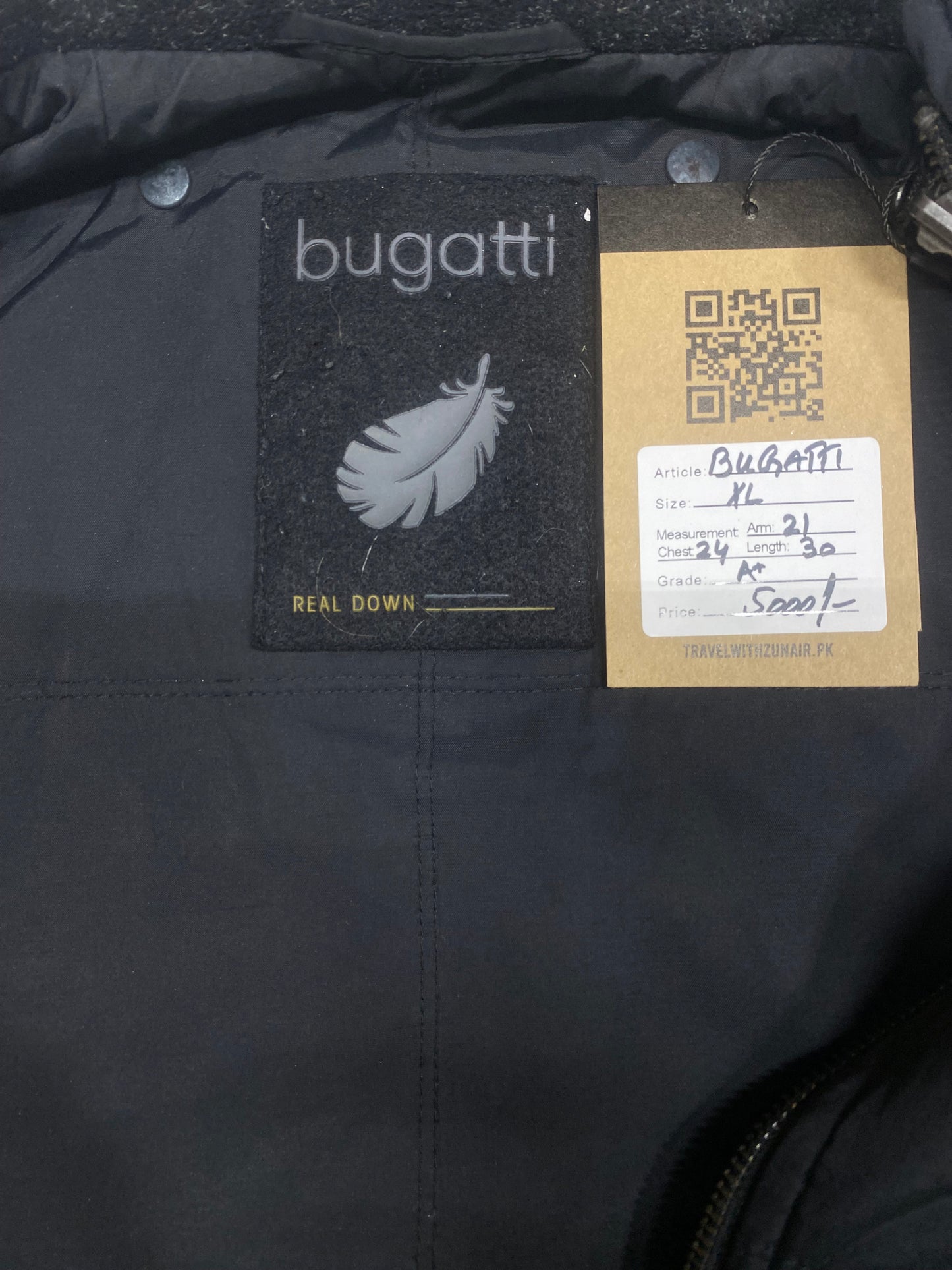 Bugatti TH Black Men  Puffer Jacket