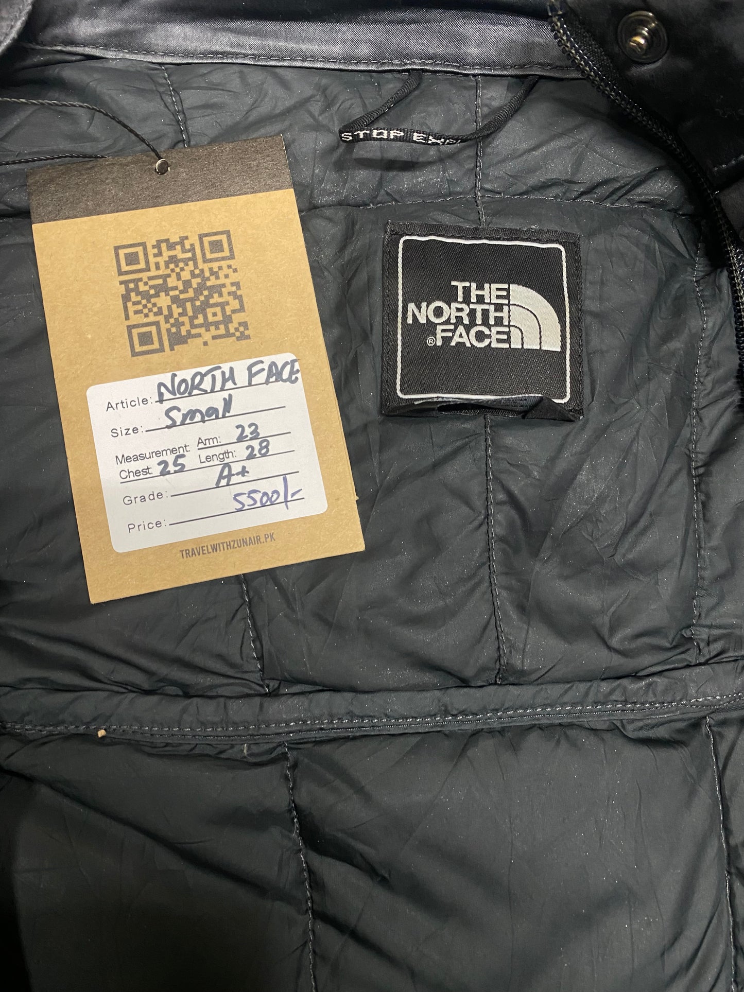 The North Face padded Parker 600