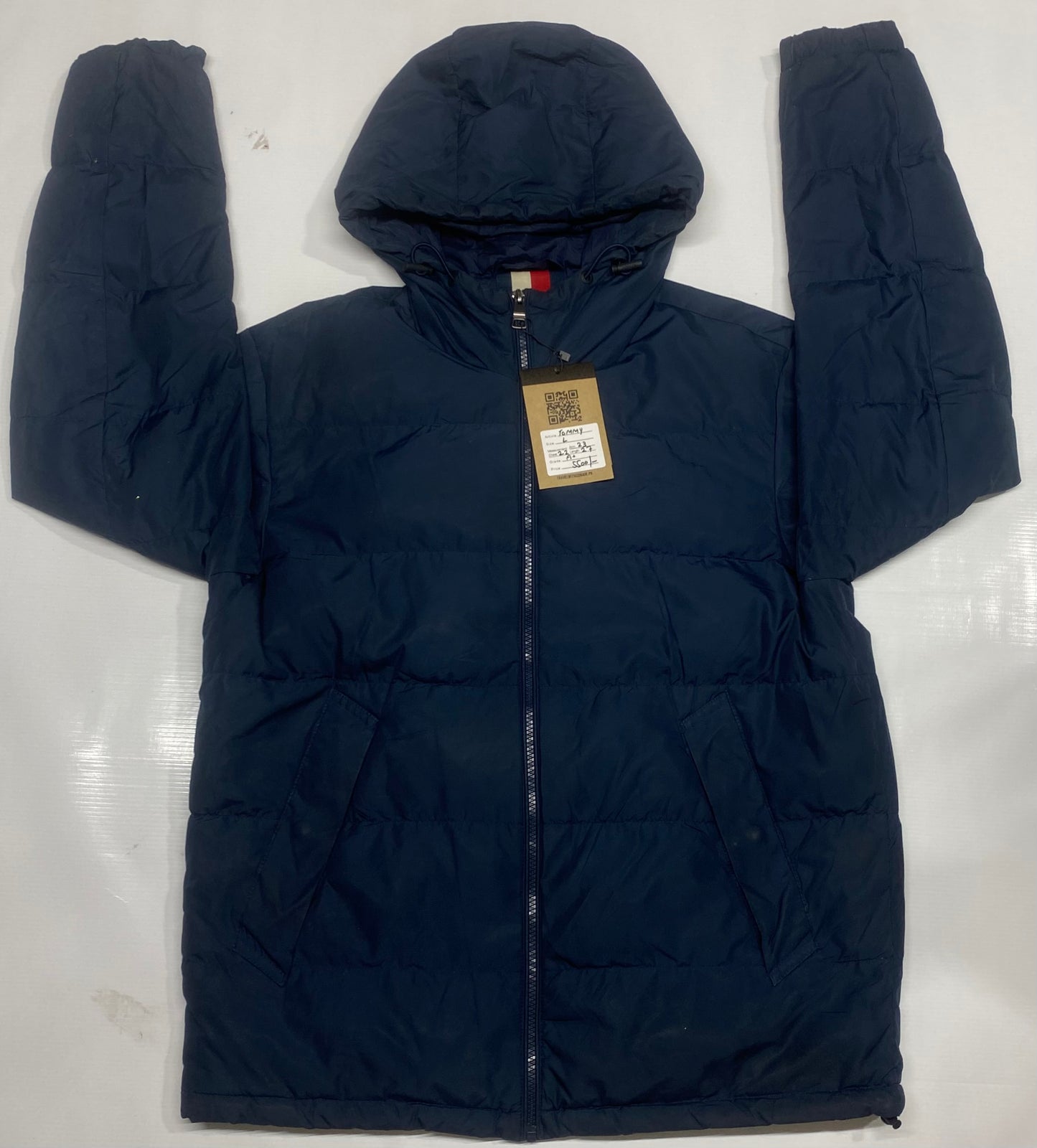 TOMMY Hooded puffer jacket Men