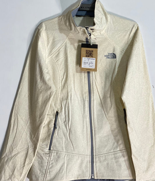 The North Face Women White Jacket Full Zip