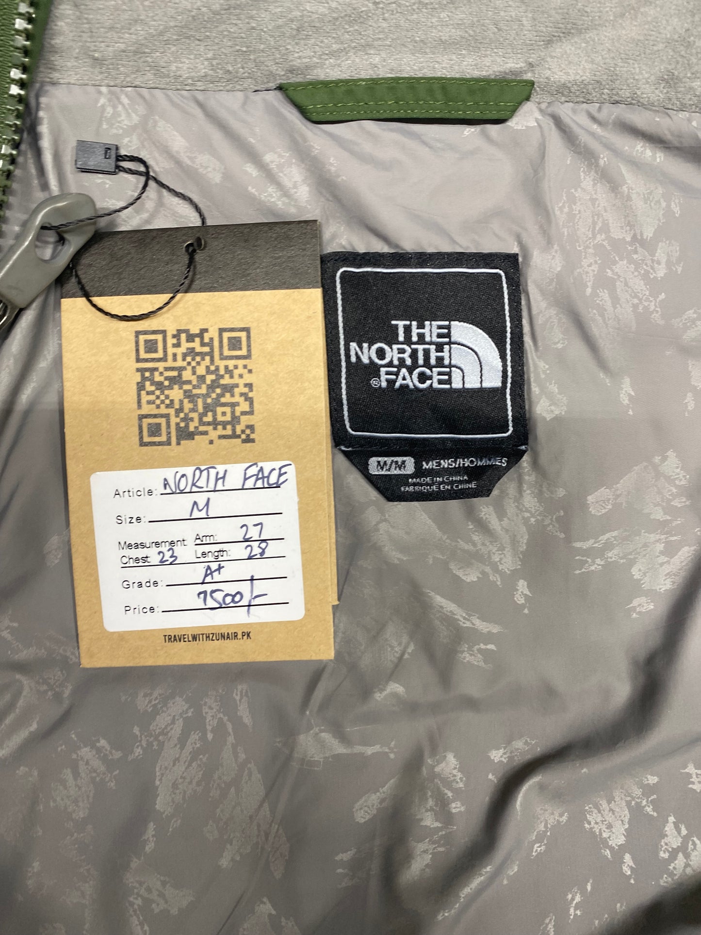 The North Face Hyvent Down Hooded Puffer Green Jacket