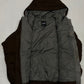 The North Face Brown Down Puffer Hoodie bomber