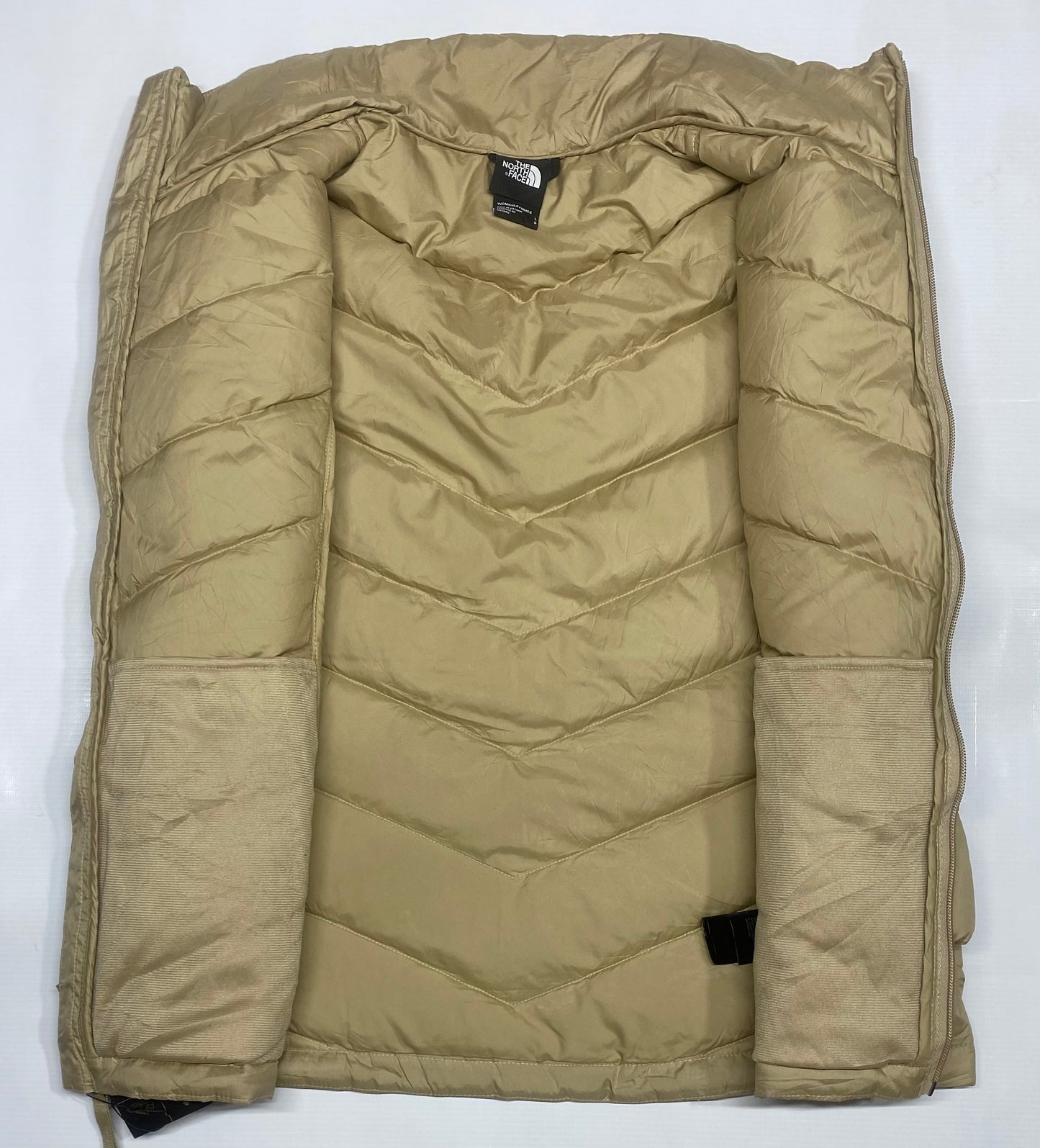 The North Face Olive Green Goose Down Puffer Womens