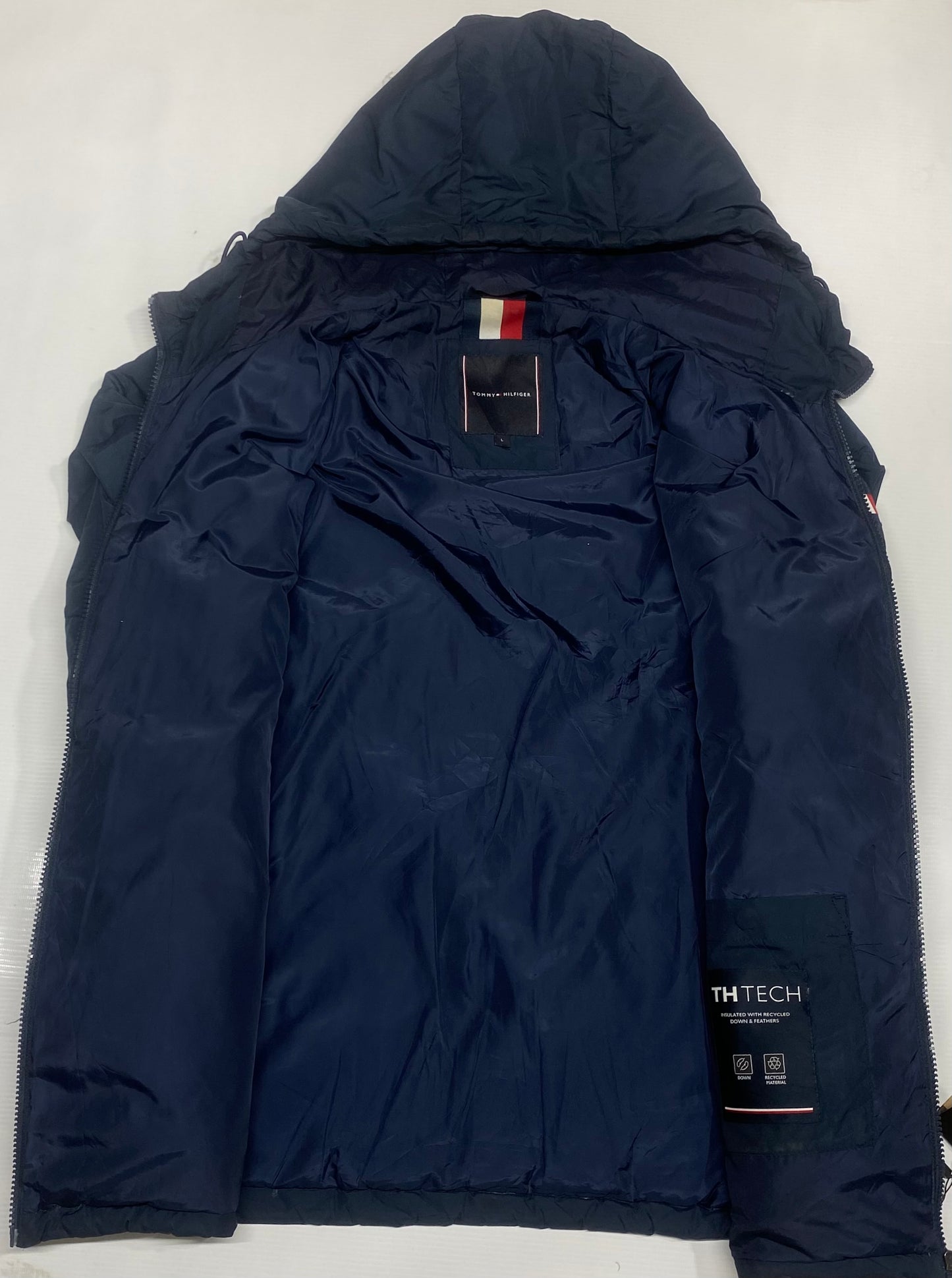 TOMMY Hooded puffer jacket Men