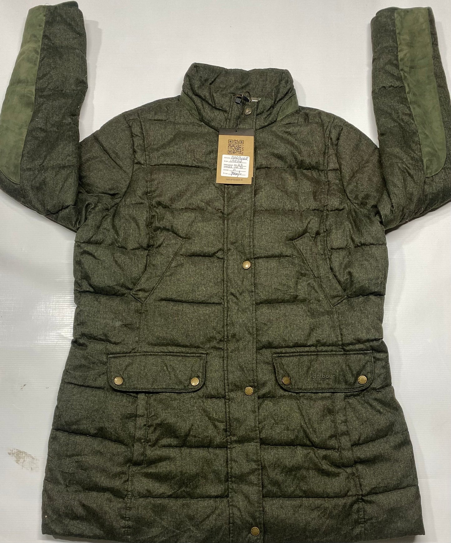 Barbour Jacket Women NWOT Goldfinch Quilted