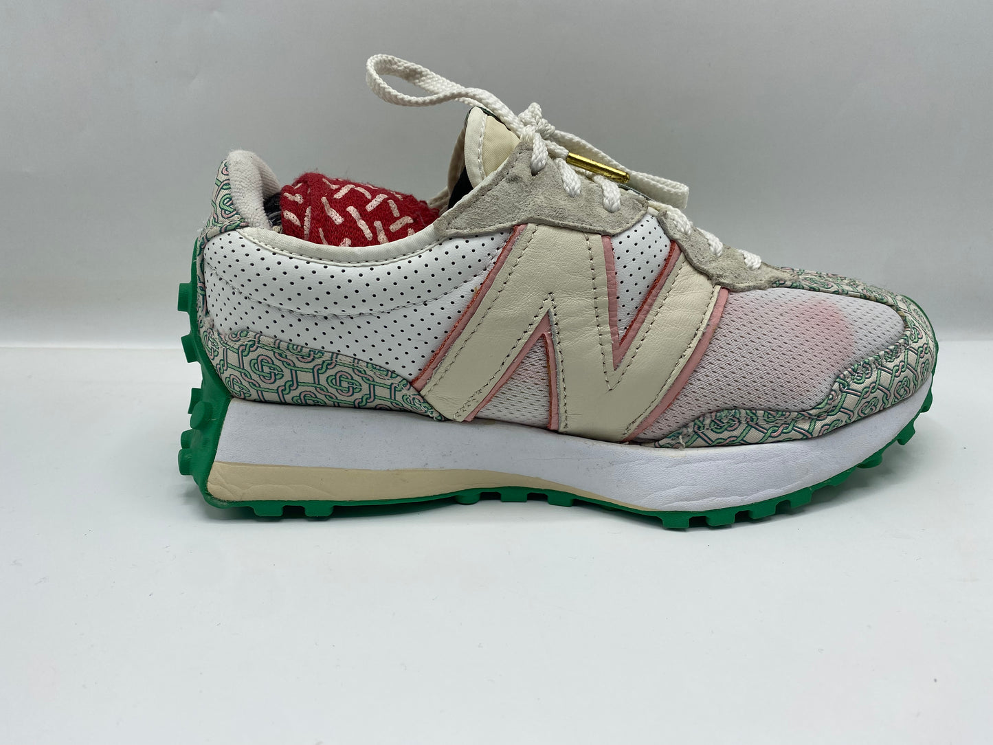 New Balance 327 X Casablanca Munsell White Green