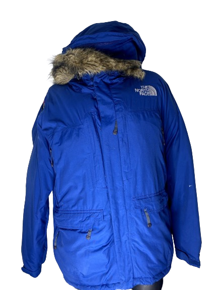 The North Face  Southern Cross Parka Nd91920 Blue Nylon Jacket From Japan