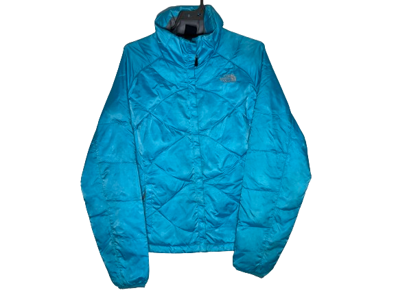 The North Face Teal Blue 550 Fill Down ladies