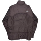 The North Face Nuptse 550 brown puffe