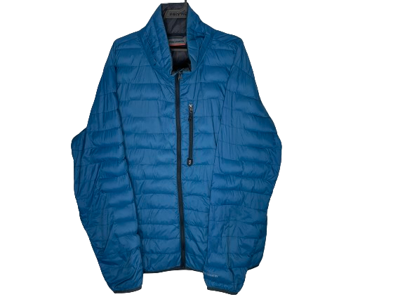 Feather and Down Puffer Jacket