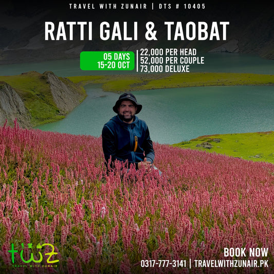 5 Days Ratti  Gali Lake & Taobat (AJK)